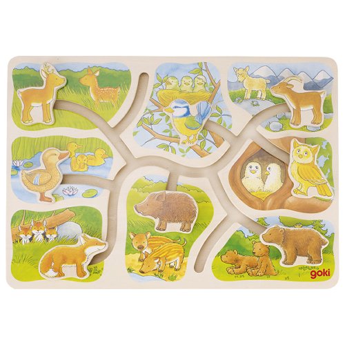 Sliding puzzle, who belongs to whom?