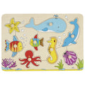 Underwater world, lift-out puzzle