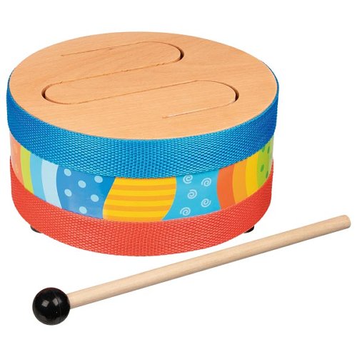 Wood tongue drum