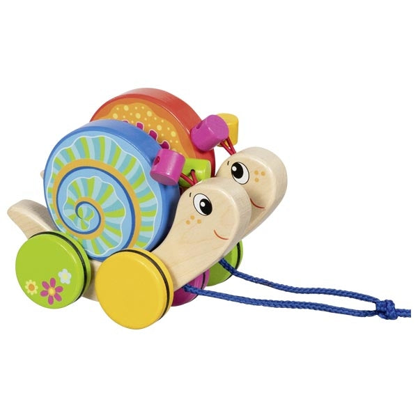 Pull-along duo snails Willi and Milli