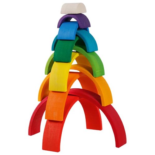Rainbow building blocks
